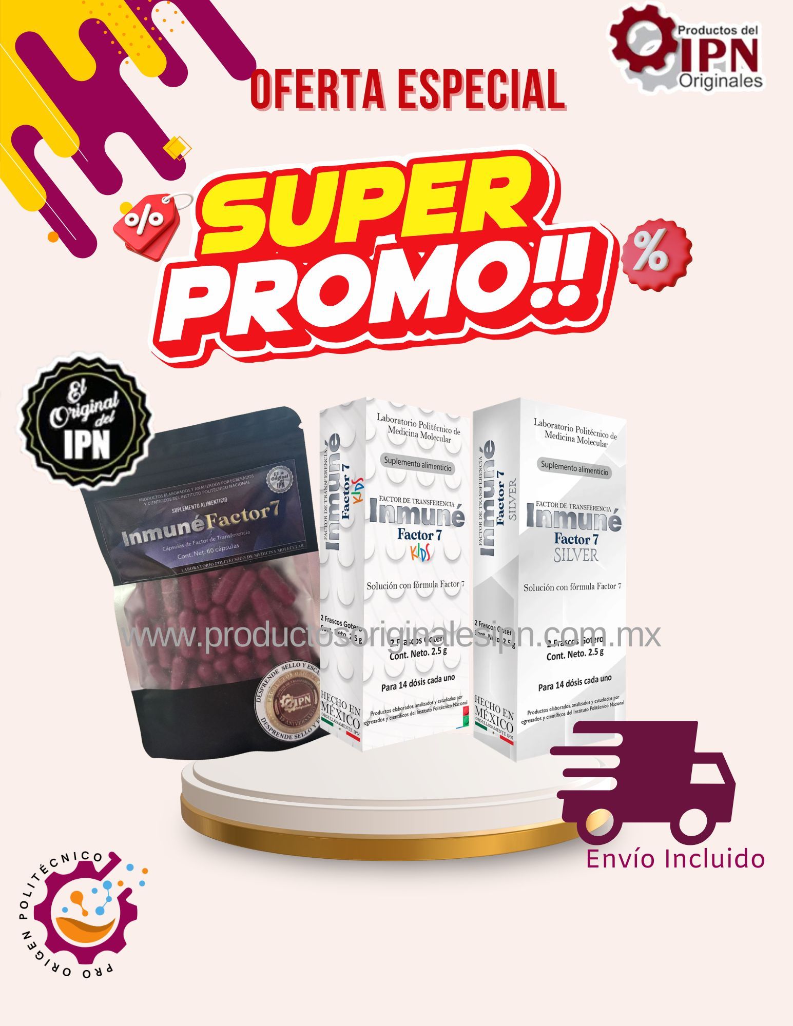 Promoción especial Inmune Factor 7